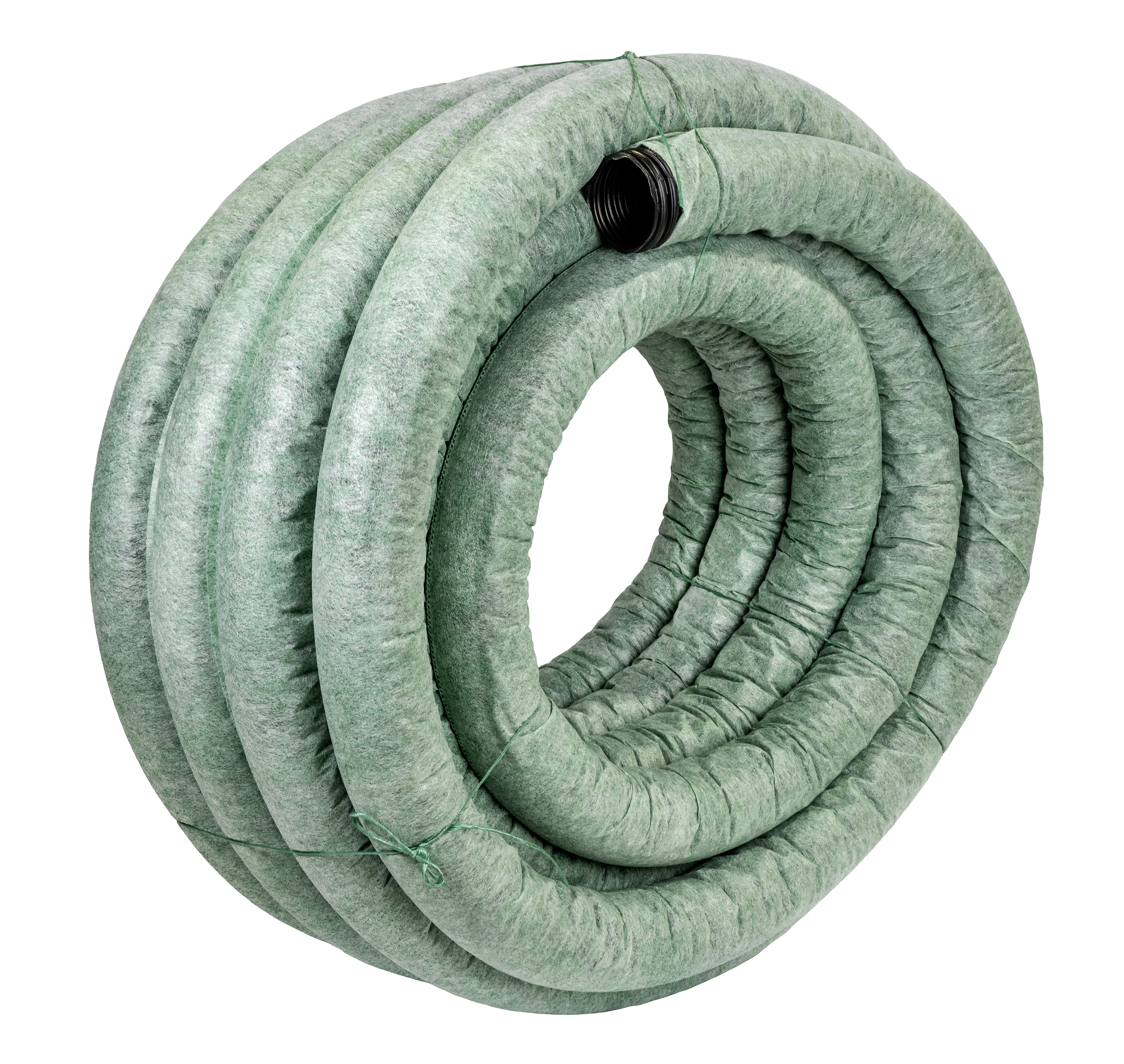 DRAIN 100mm(4'') PERF MEGA3 E250 NT GREEN 30M